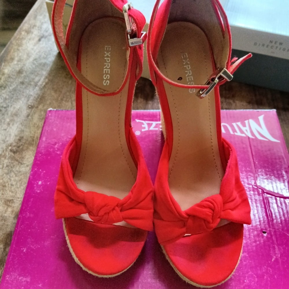 Express cork wedges/Espadrille Sandals